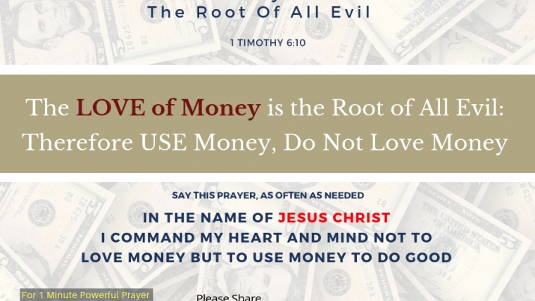 Is Money The Root Of All Evil?