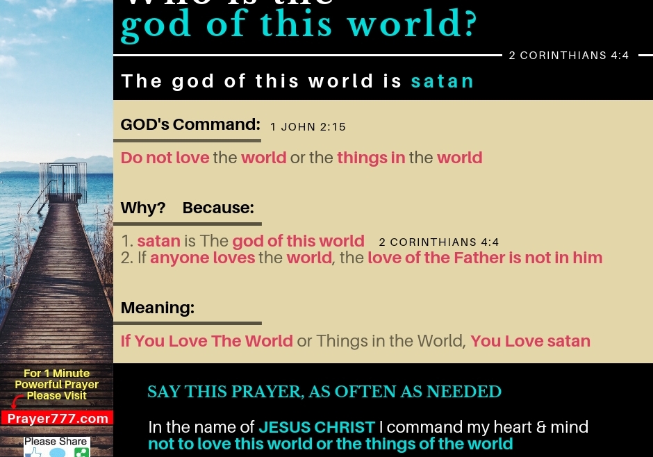 Who Is the god Of This World?