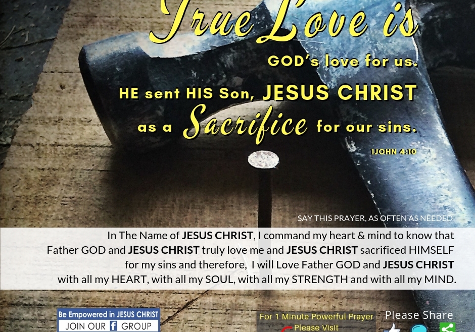 True Love Is GOD’s Love For Us