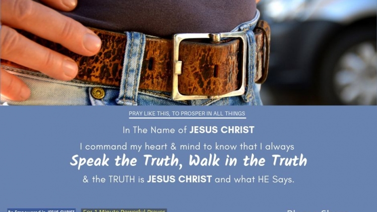 Stand Therefore, With Belt Of Truth