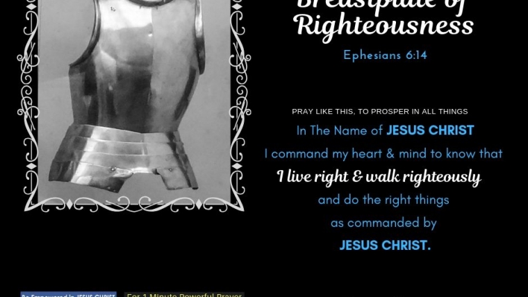Stand Strong With The Breastplate Of Righteousness