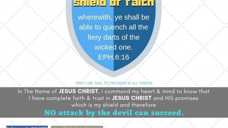 Taking The Shield Of Faith