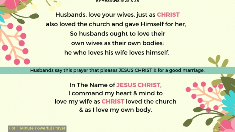 How Must A Husband LOVE His Wife?