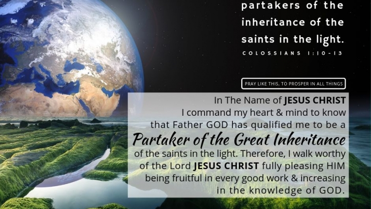 Partaker Of The Great Inheritance